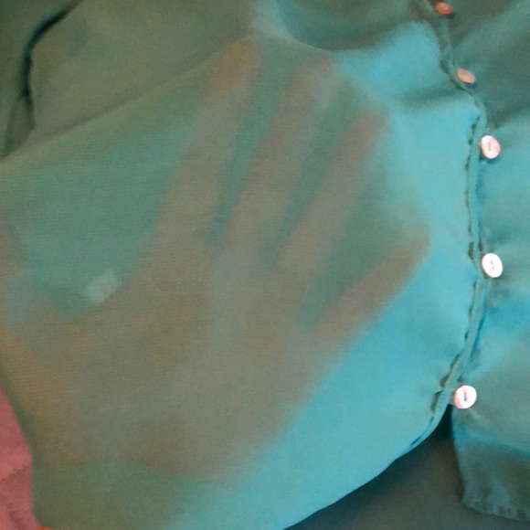 Mint green sheet top - Picture 3 of 6